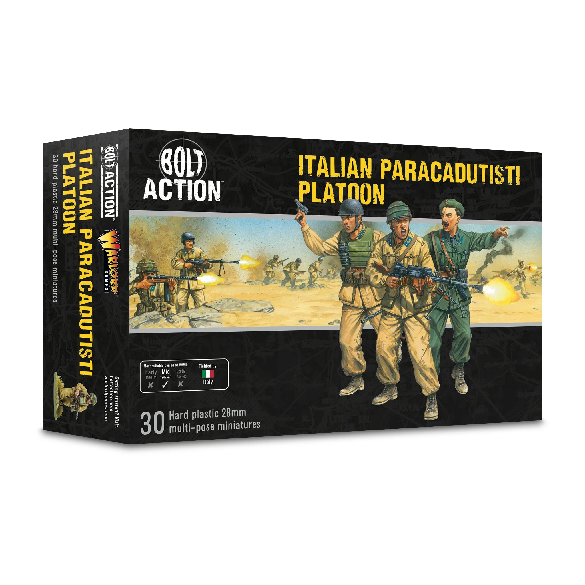 Bolt Action: Italian: Italian Paracadutisti Platoon 