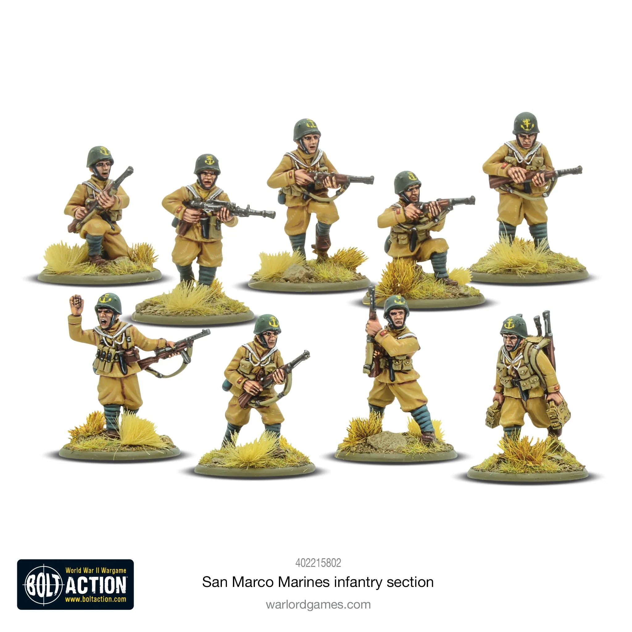 Bolt Action: Italian: San Marco Marines Infantry Section 