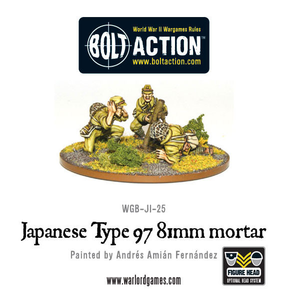 Bolt Action: Japanese: 81mm Mortar 