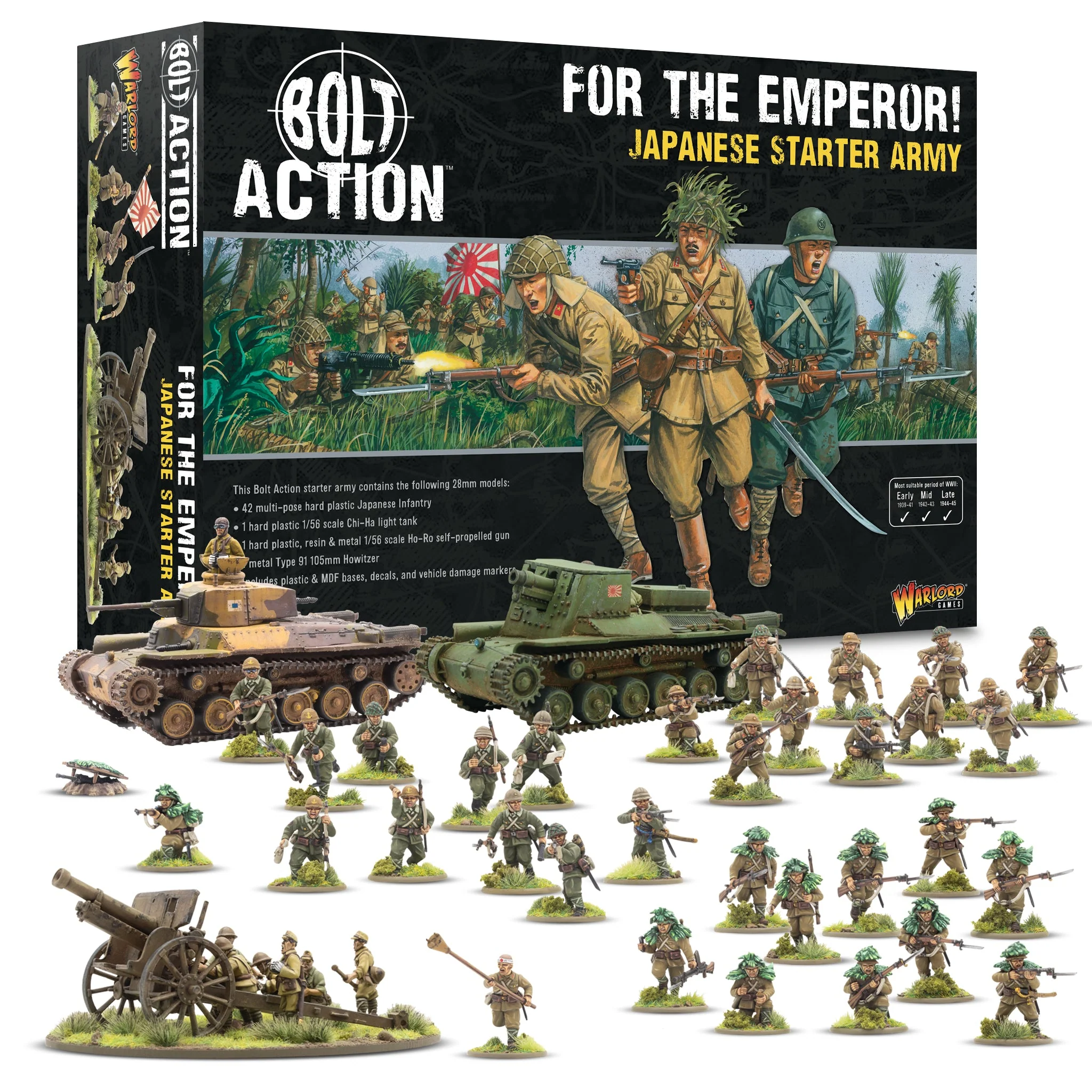 Bolt Action: Japanese: For the Emperor! Japanese starter army 