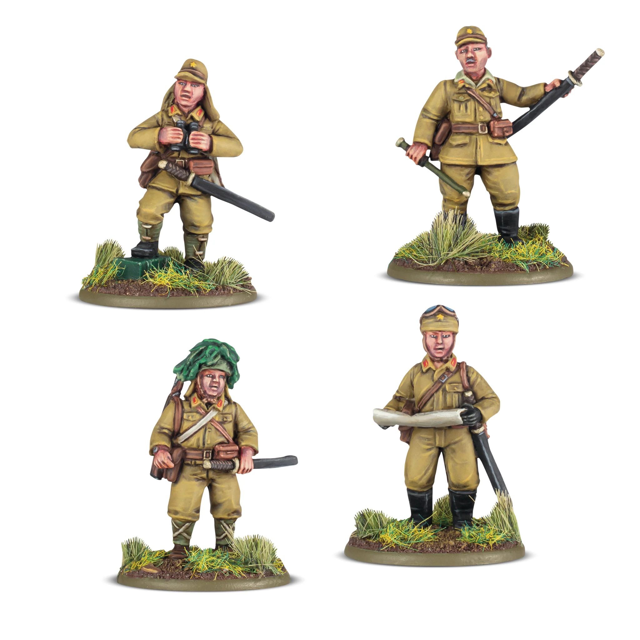 Bolt Action: Japanese: Imperial Japanese Platoon Commanders 