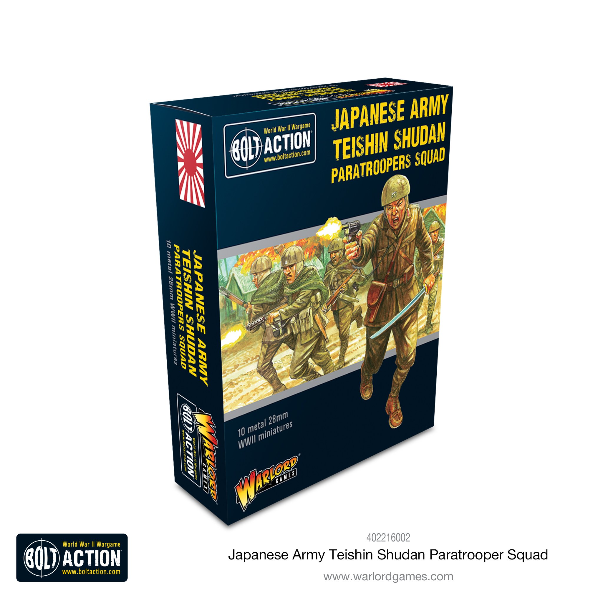 Bolt Action: Japanese: Teishin Shudan Paratrooper Squad 