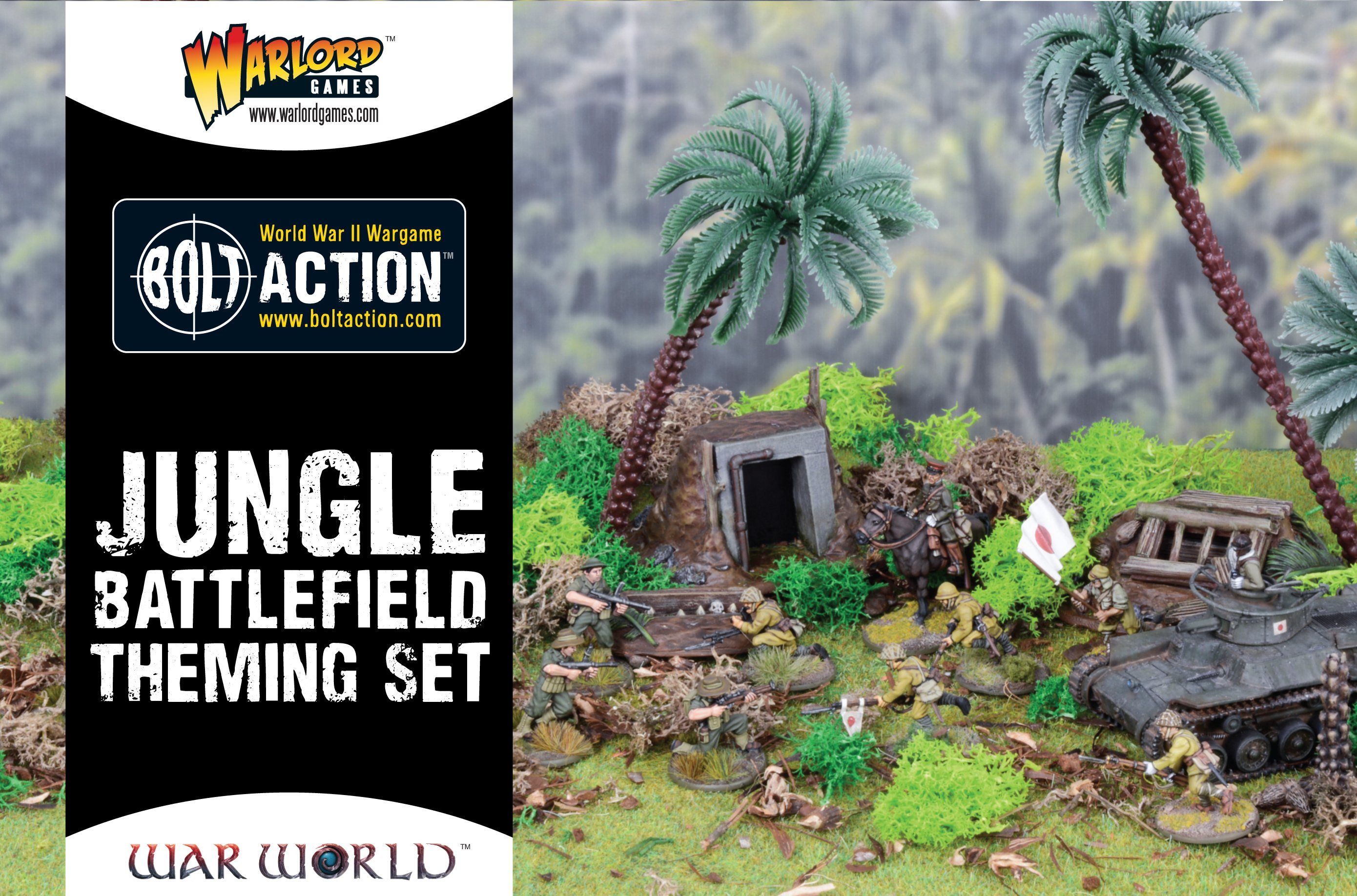 Bolt Action: Jungle Battlefield Theming Set 