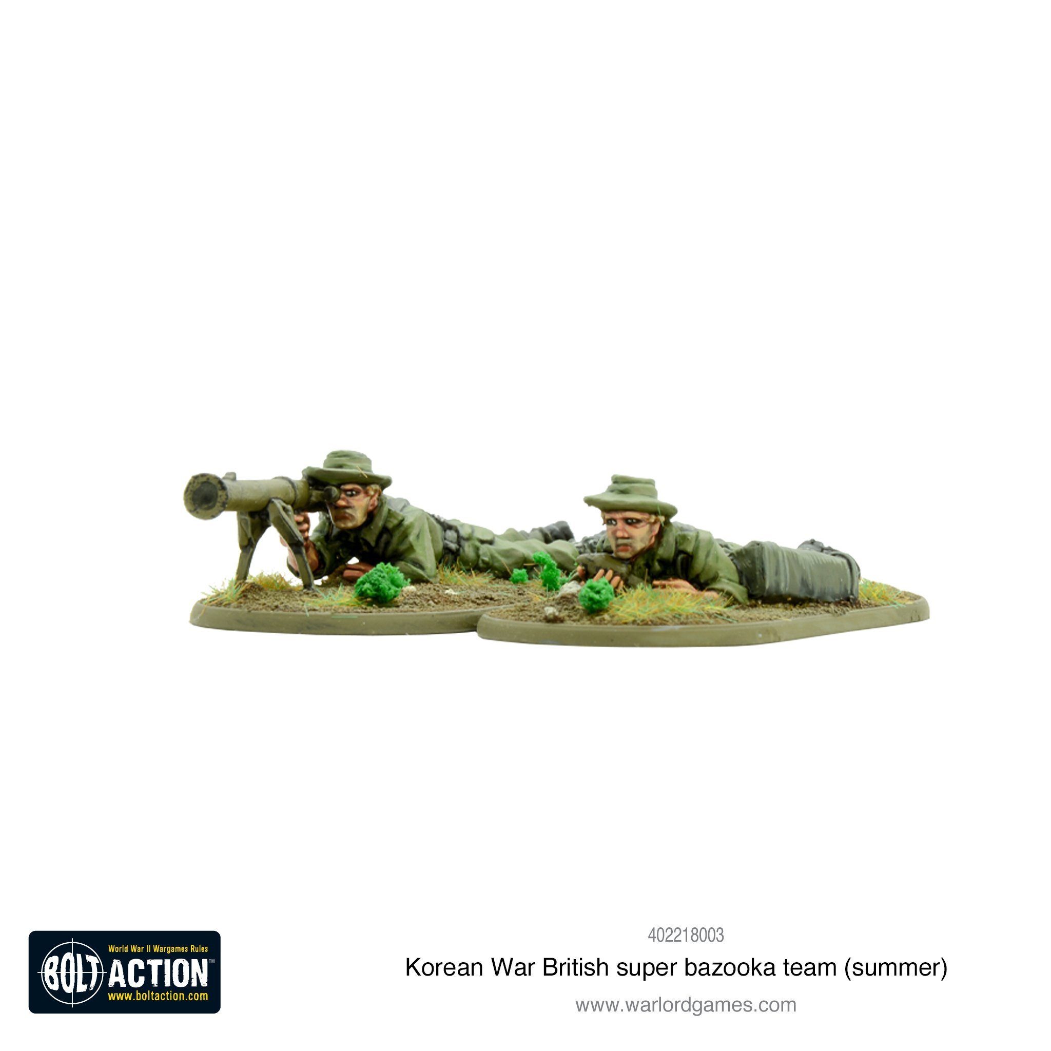 Bolt Action Korean War: British: Super Bazooka Team (Summer) 