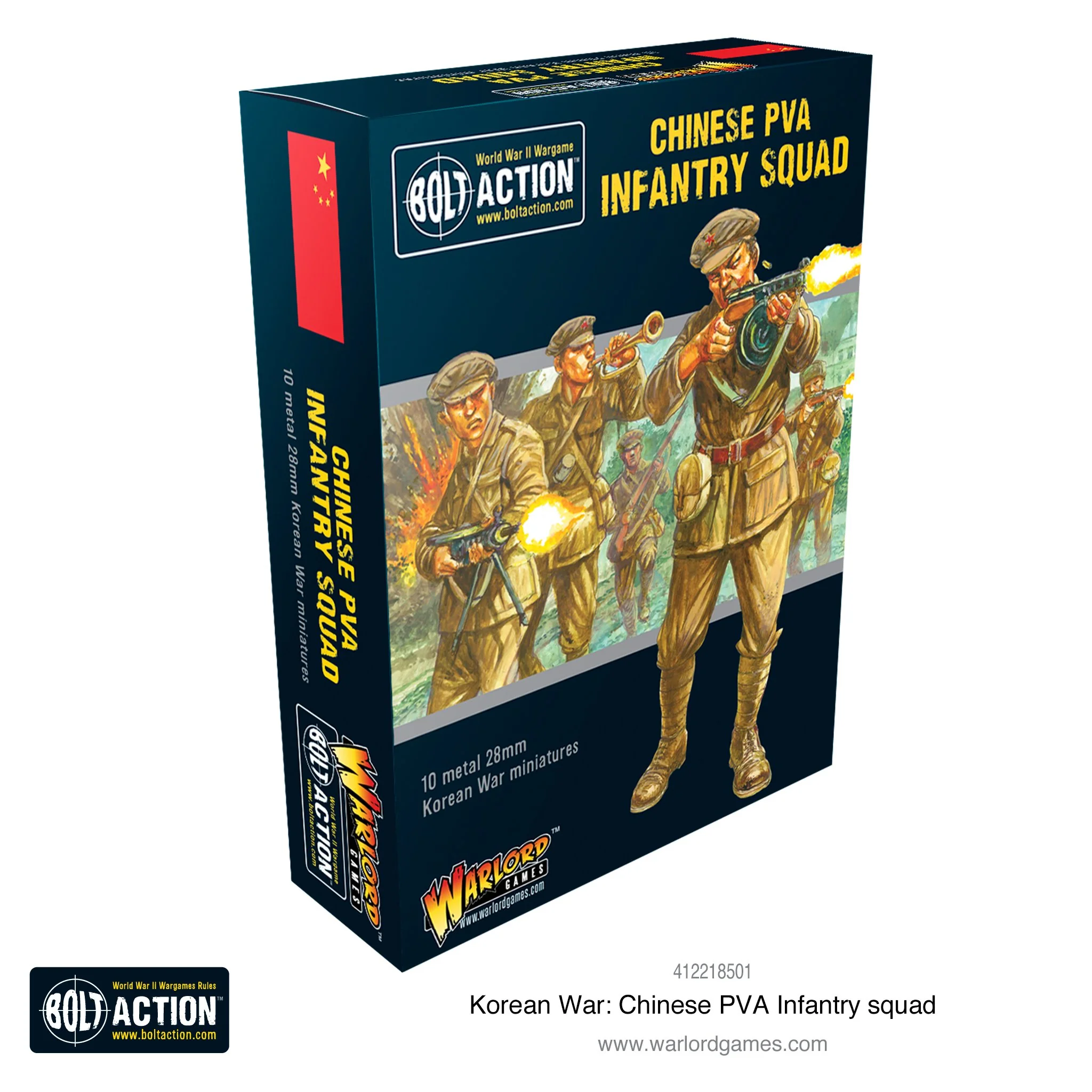 Bolt Action Korean War: Chinese: PVA Infantry Squad 
