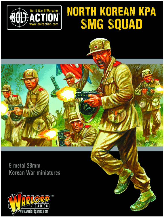 Bolt Action: Korean War - North Korean KPA SMG Squad 