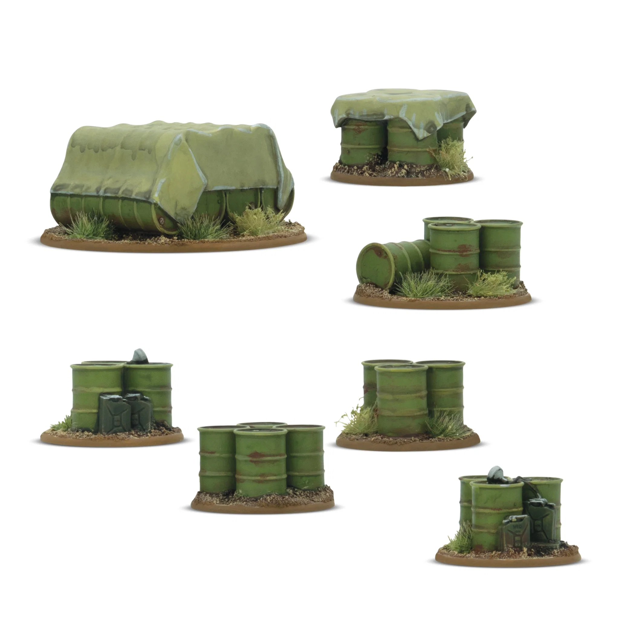 Bolt Action Objective Marker Set - Fuel Dump 
