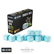 Bolt Action: Orders Dice Pack: Blue  