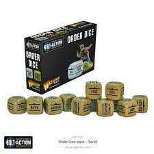 Bolt Action: Orders Dice Pack: Sand  
