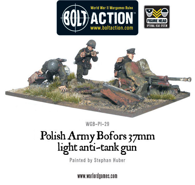 Bolt Action: Polish: Bofors 37mm Light Anti-Tank Gun 