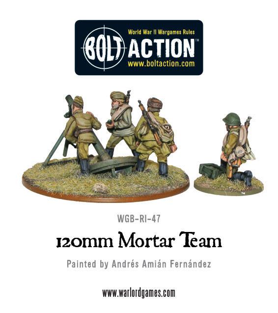 Bolt Action: Soviet: 120mm Mortar 