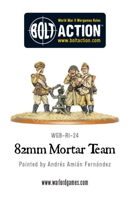 Bolt Action: Soviet: 82mm Mortar 