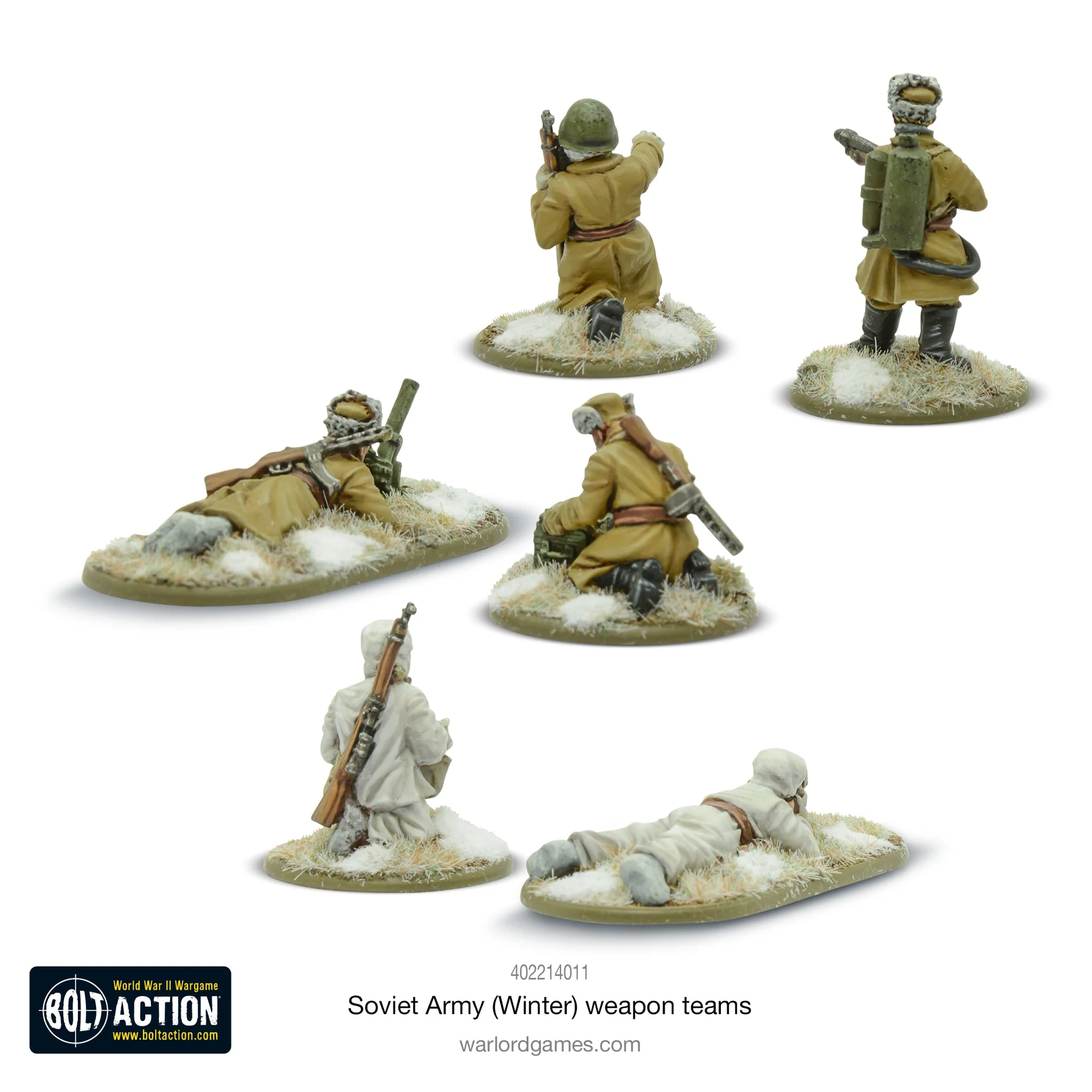 Bolt Action: Soviet: Army (Winter) Weapons Teams 