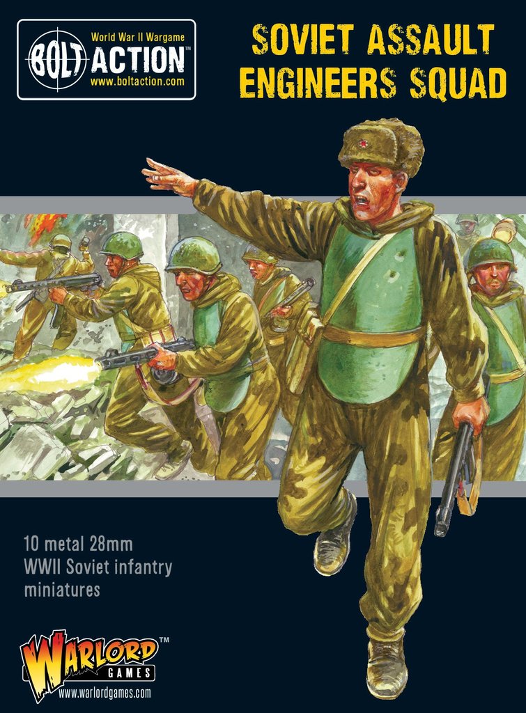 Bolt Action: Soviet: Assault Engineers Squad 