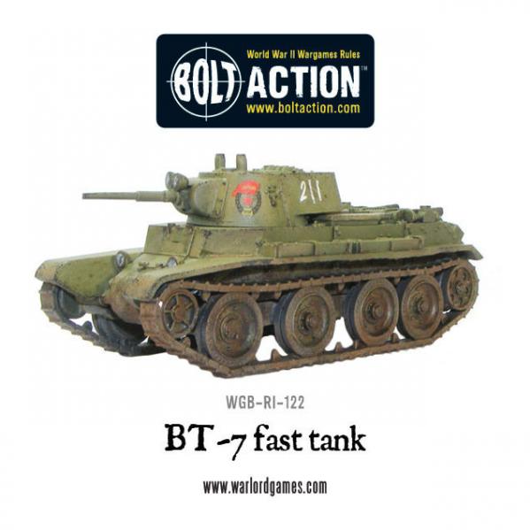 Bolt Action: Soviet: BT-7 Light Tank 