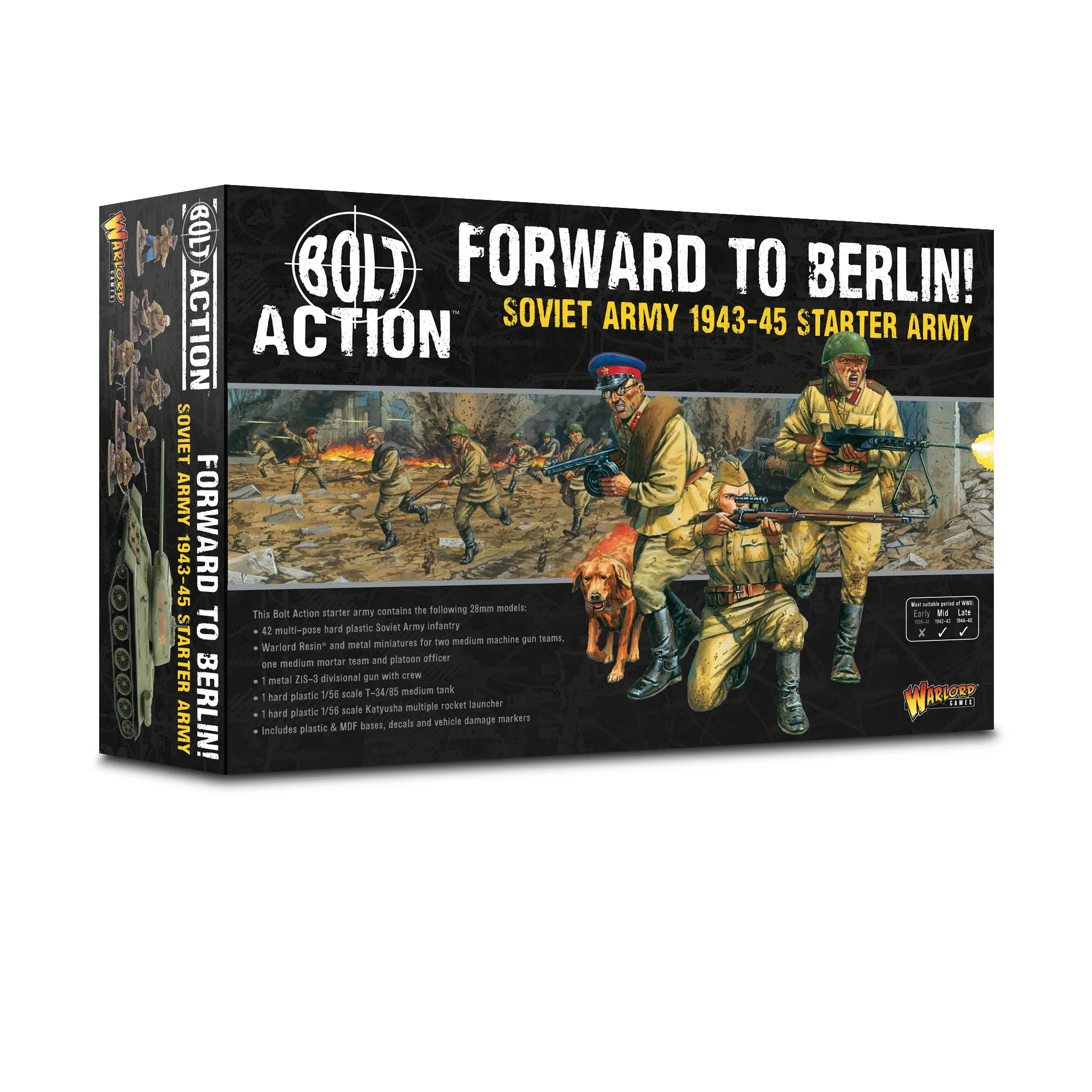 Bolt Action: Soviet: Forward to Berlin! - Soviet Army 1943-45 starter army 