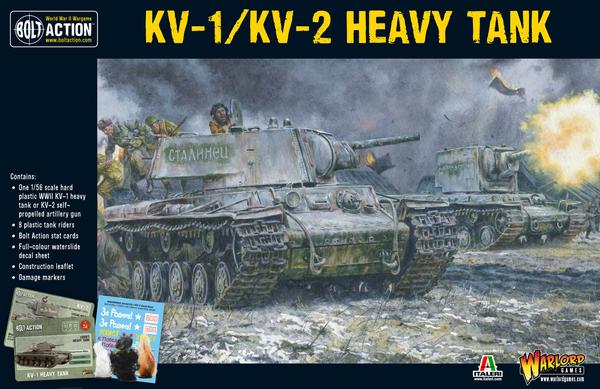 Bolt Action: Soviet: KV-1/ KV-2 Heavy Tank 