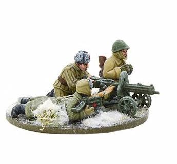 Bolt Action: Soviet: Maxim MMG Team (Winter)  