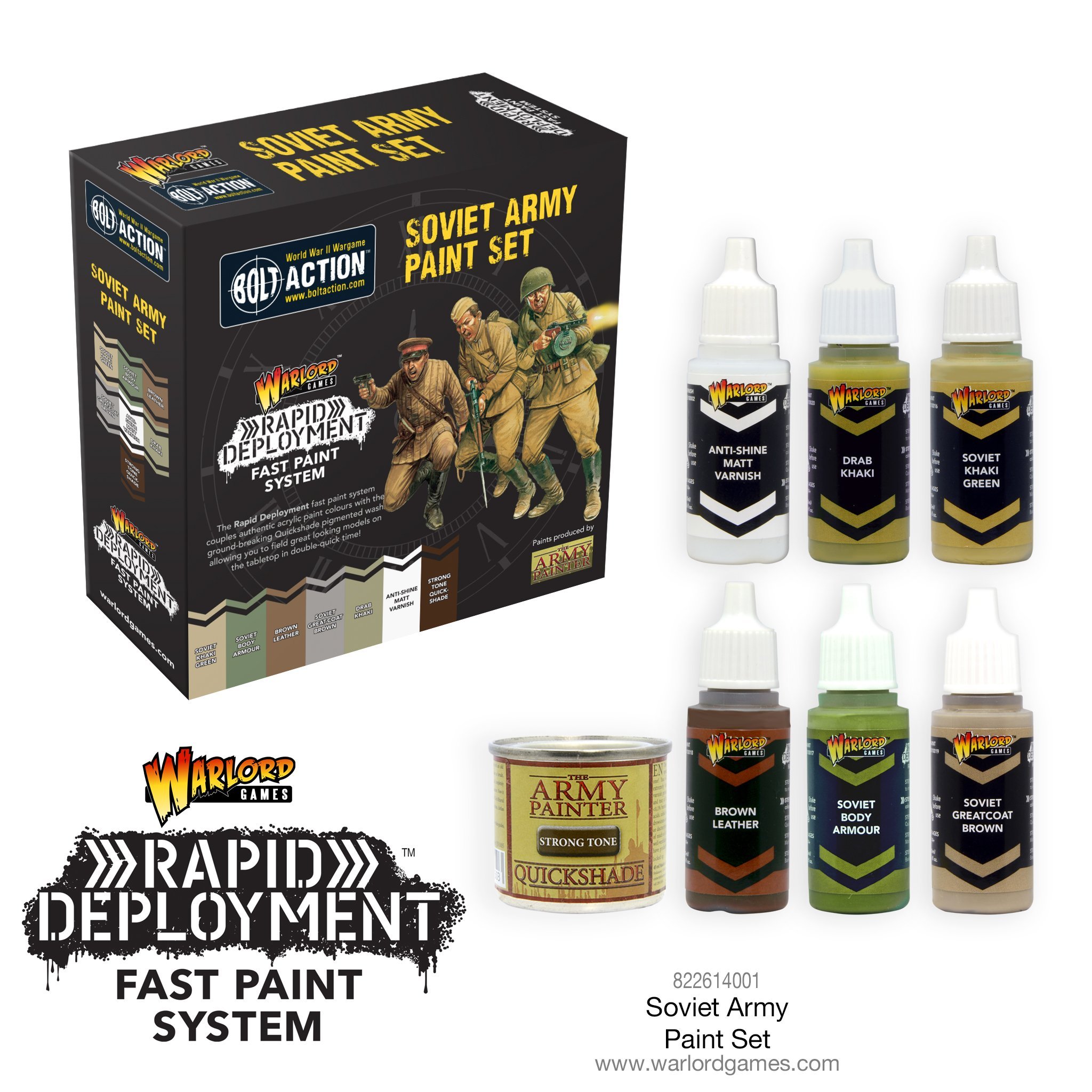 Bolt Action: Soviet: Paint Set 