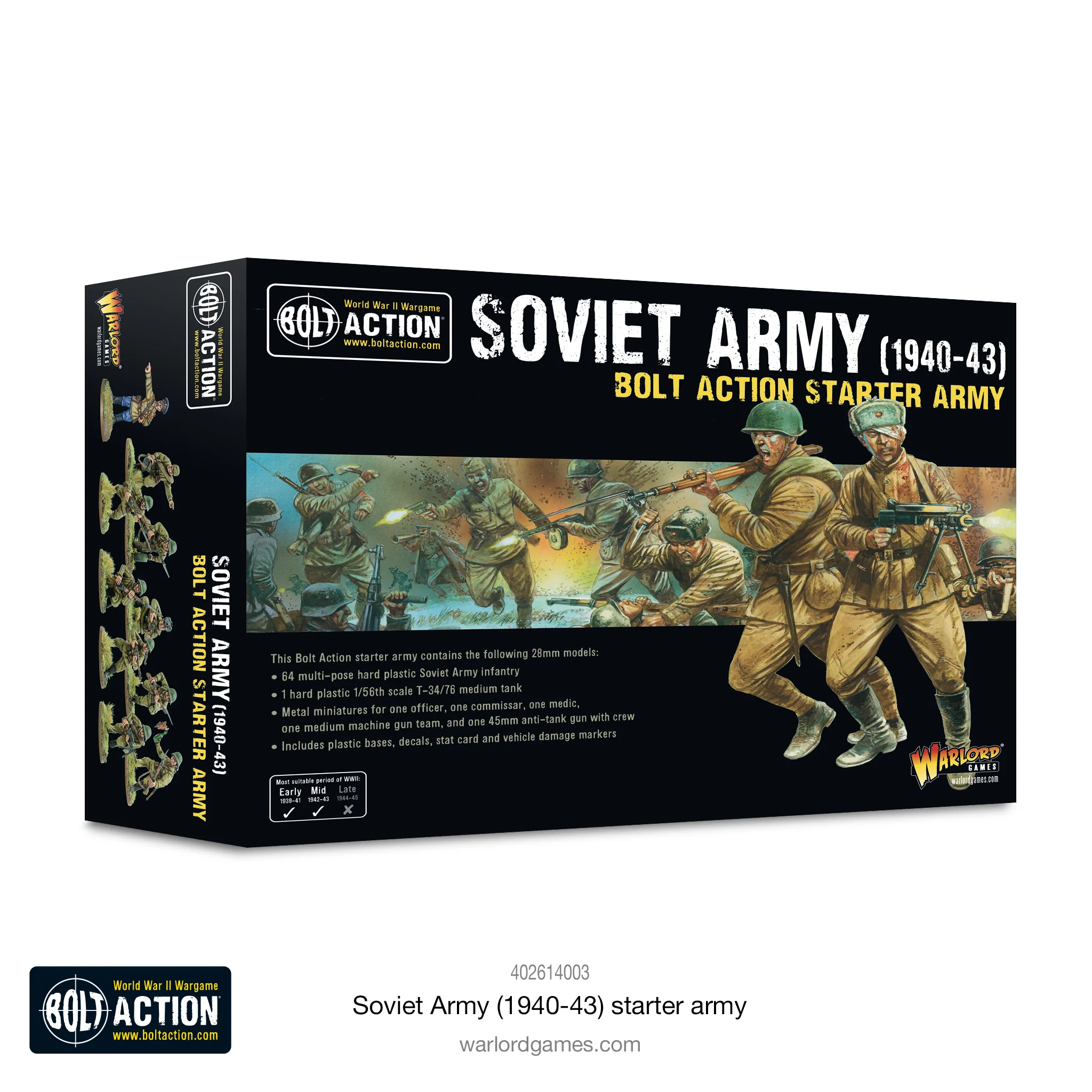 Bolt Action: Soviet: Soviet Army (1940-43) Starter Army 
