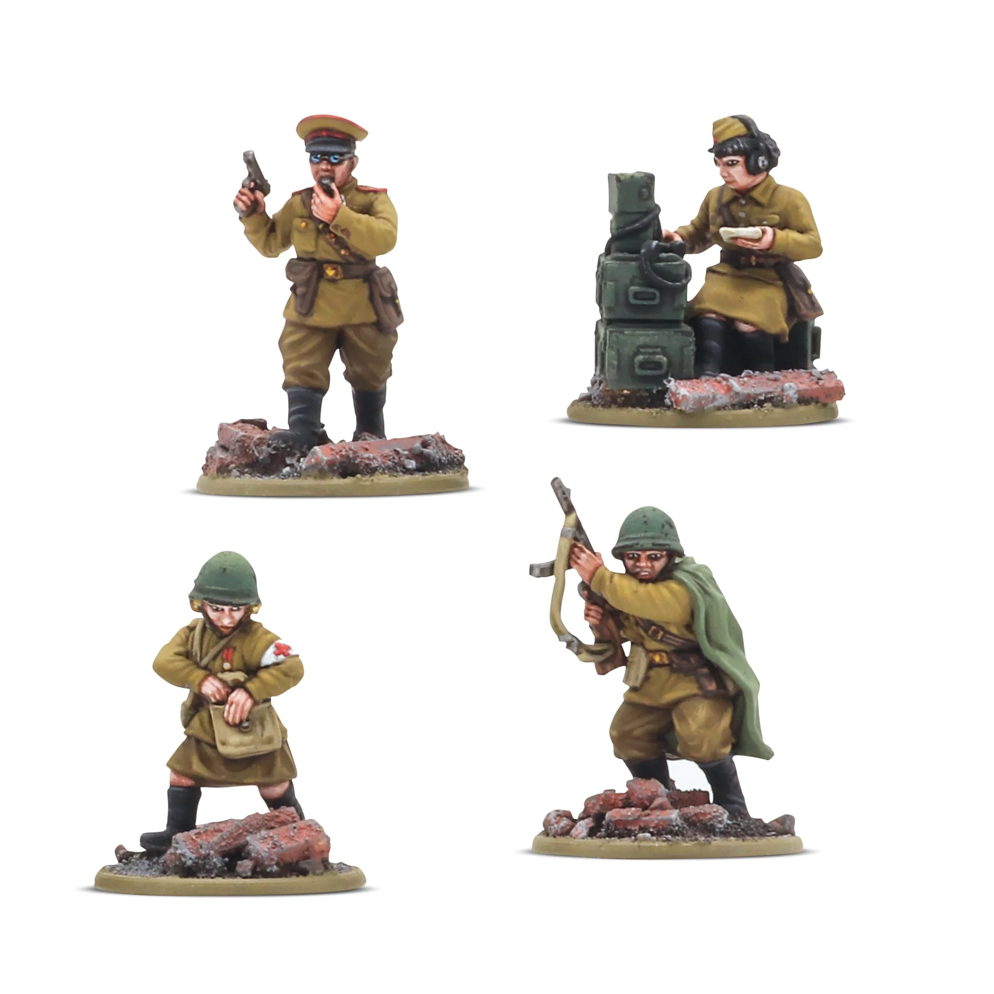 Bolt Action: Soviet: Soviet Infantry HQ 