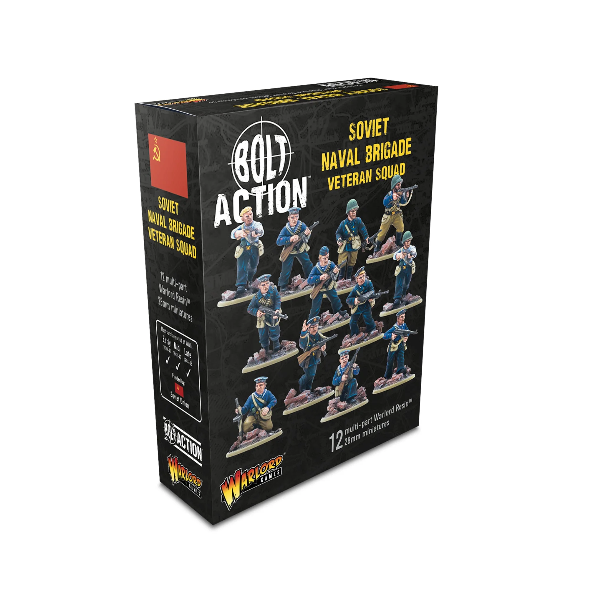 Bolt Action: Soviet: Soviet Naval Brigade Veteran Squad 