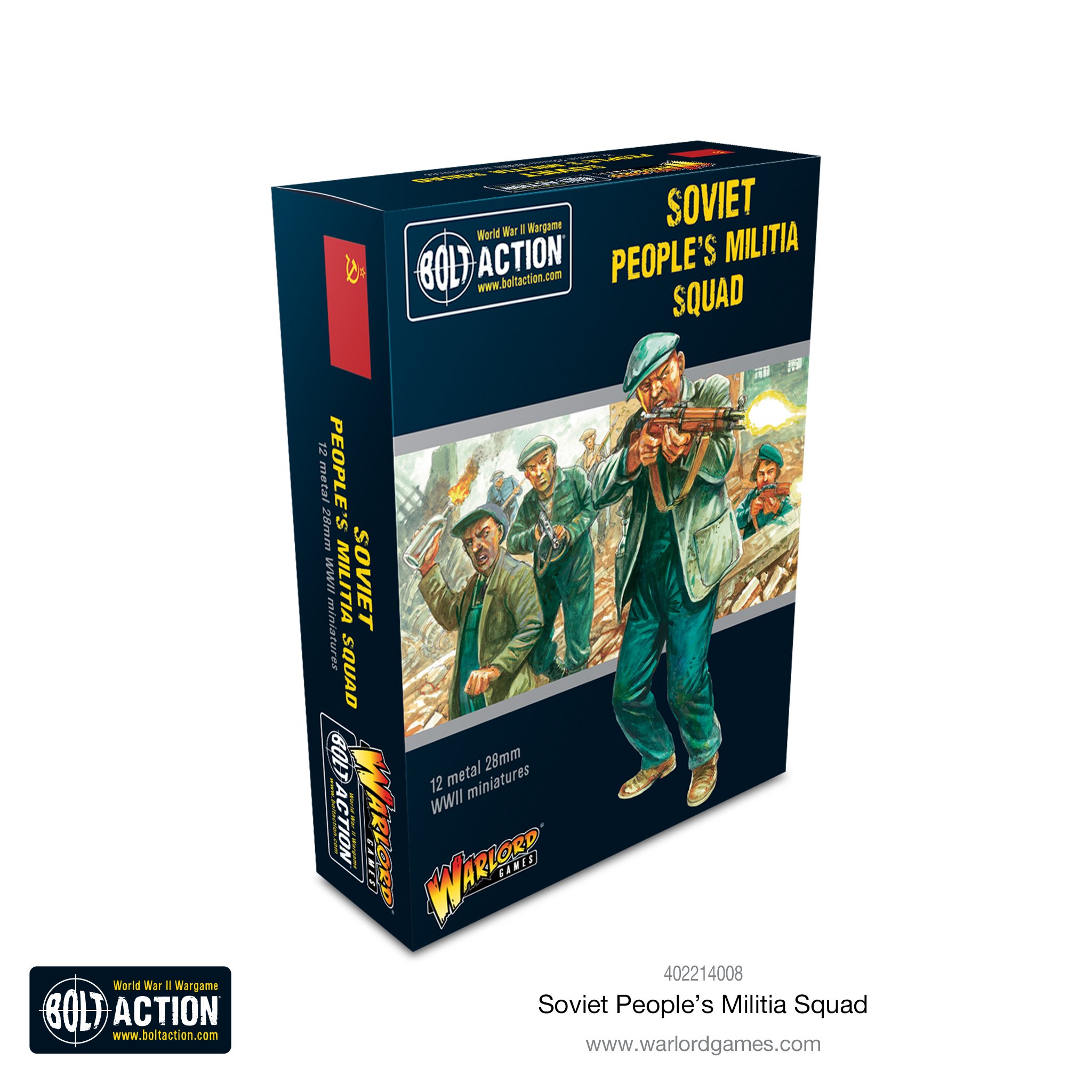 Bolt Action: Soviet: Soviet Peoples Militia Squad 