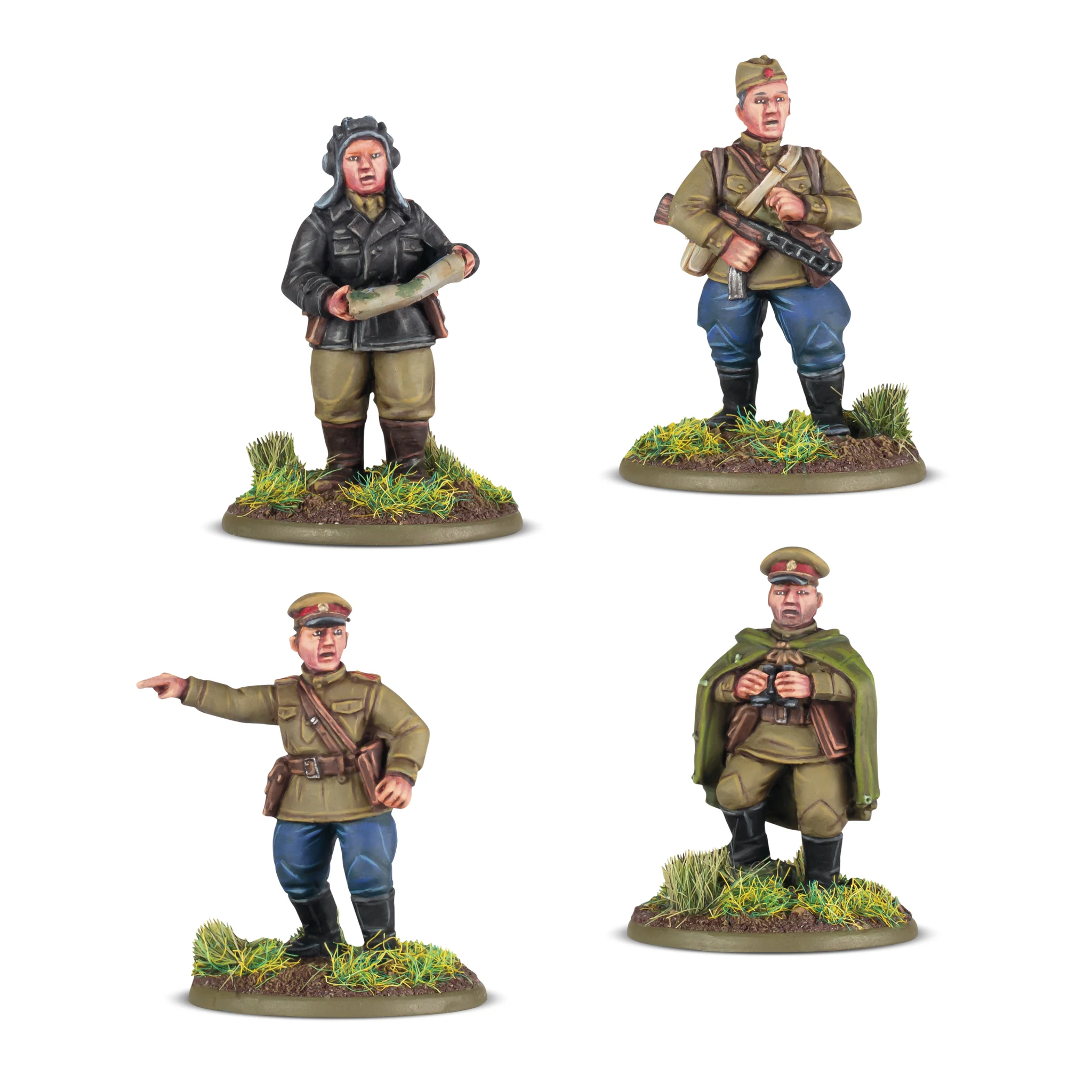 Bolt Action: Soviet: Soviet Platoon Commanders 