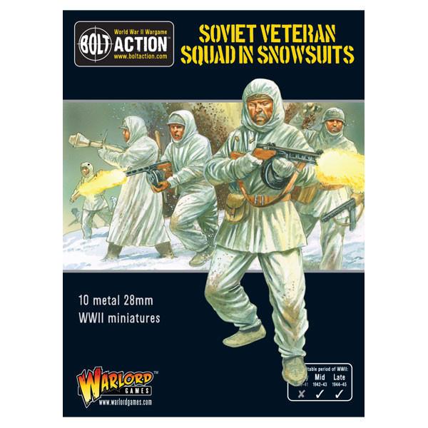 Bolt Action: Soviet: Veteran Squad in Snowsuits 