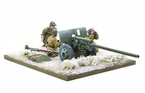 Bolt Action: Soviet: ZIS-2 Anti-Tank Gun (Winter) 