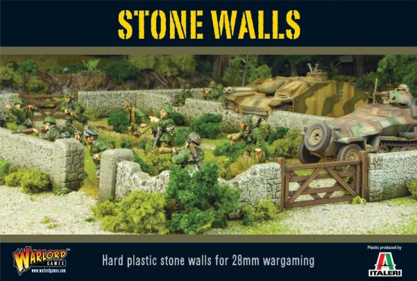 Warlord Games: Stone Walls (Plastic Boxed Set) 