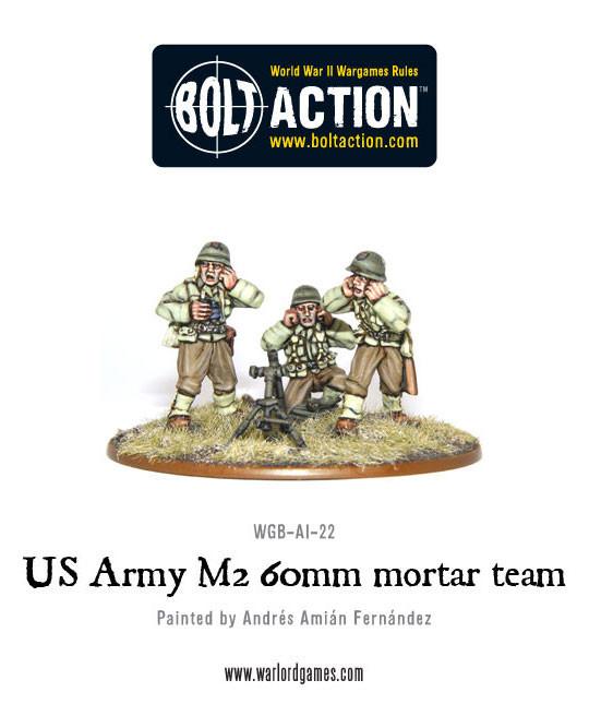 Bolt Action: USA: 60mm Light Mortar Team 