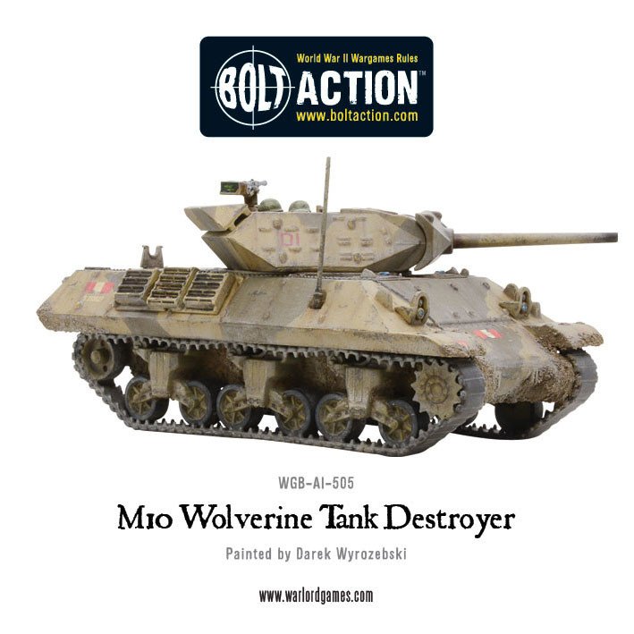 Bolt Action: USA: M10 Tank Destroyer/Wolverine 