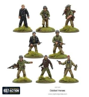 Bolt Action: USA: Oddball Heroes 