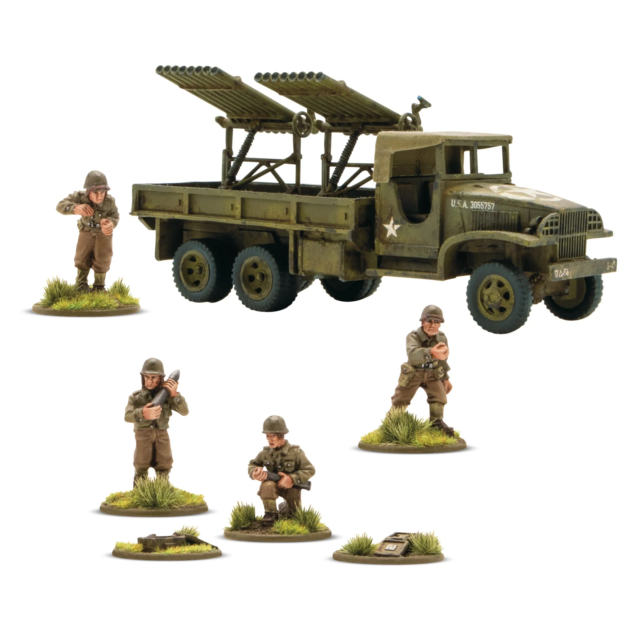 Bolt Action: USA: T27 Xylophone Rocket Launcher on Deuce 