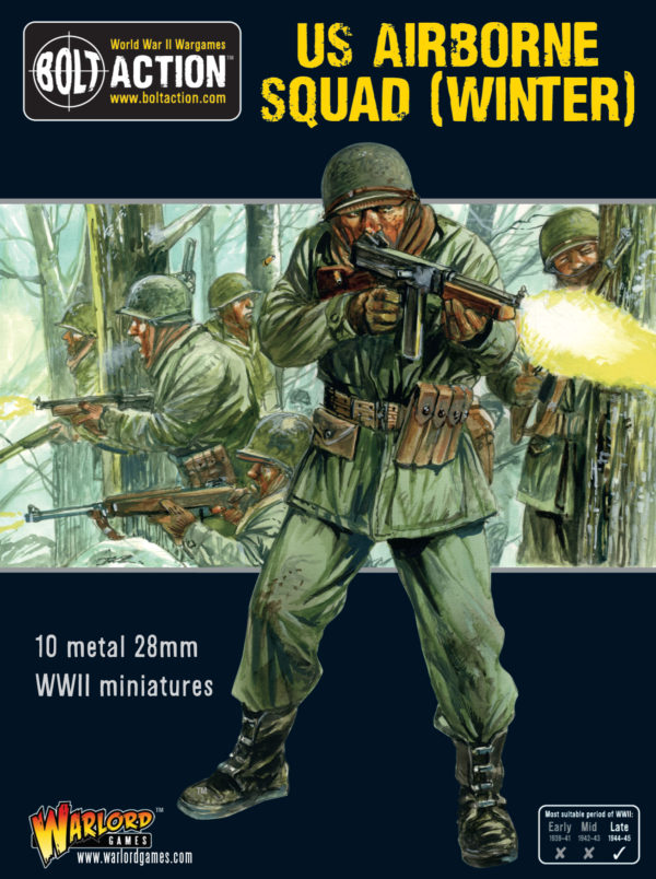 Bolt Action: USA: US Airborne Squad (Winter) 
