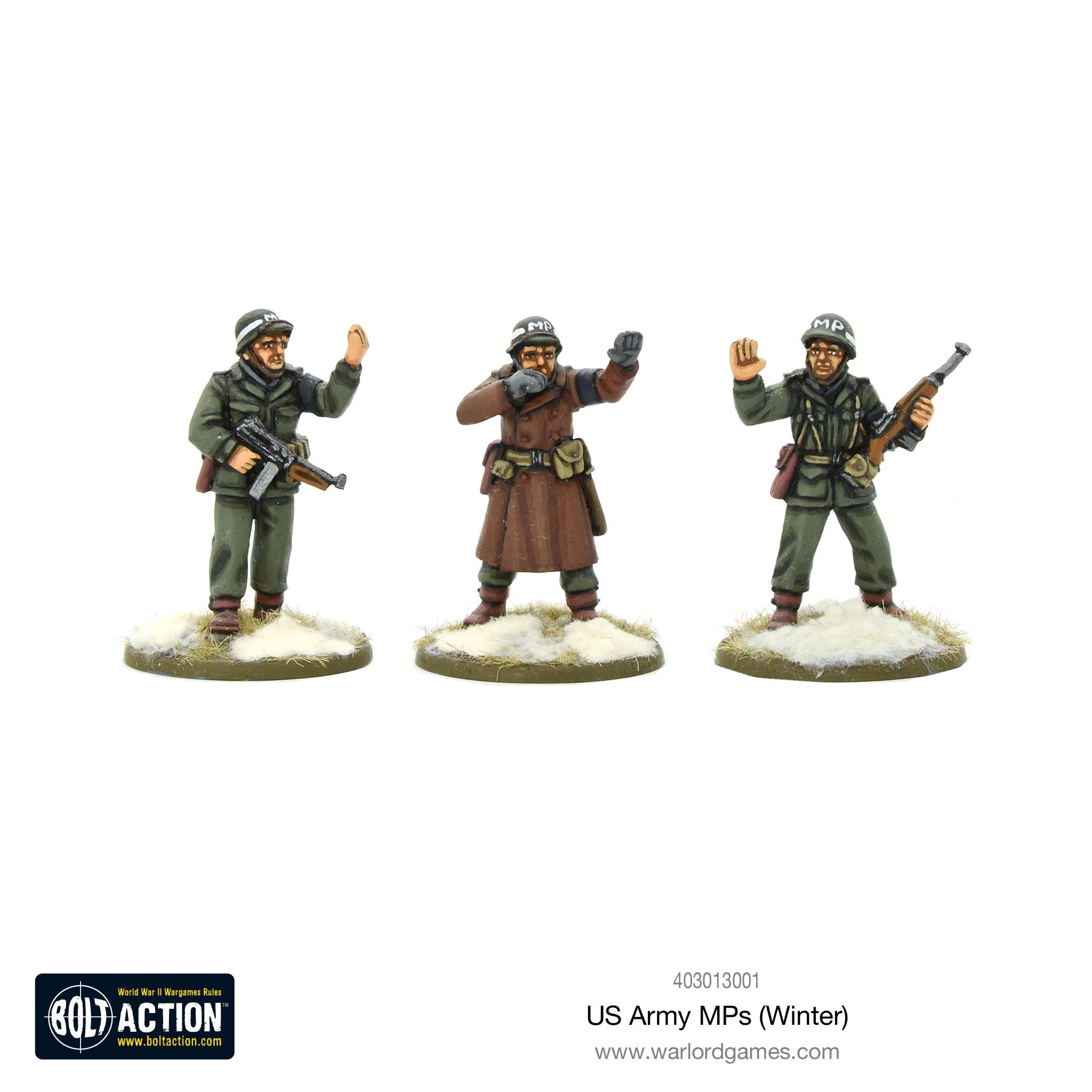 Bolt Action: USA: US Army MPs (Winter) 