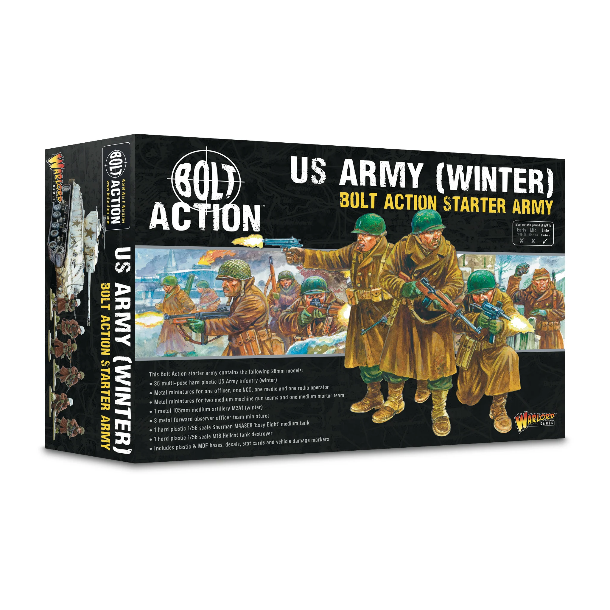 Bolt Action: USA: US Army (Winter) Starter Army 