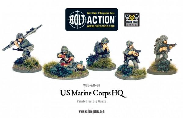 Bolt Action: USA: US Marine Corps HQ 