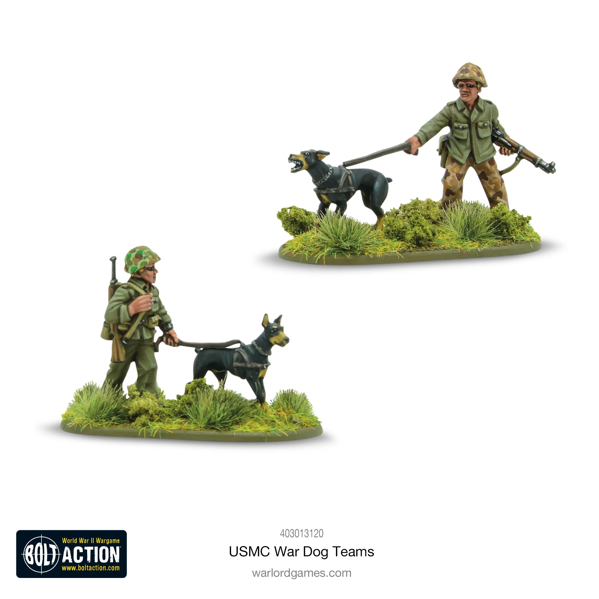 Bolt Action: USA: USMC War Dog Teams 