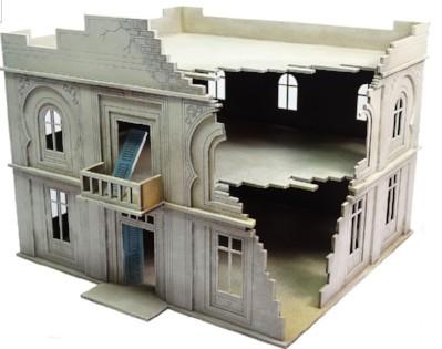Bolt Action: Western Desert Scenery - Damaged North African Hotel 