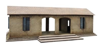 Bolt Action: Western Desert Scenery - El Alamein Railway Station 