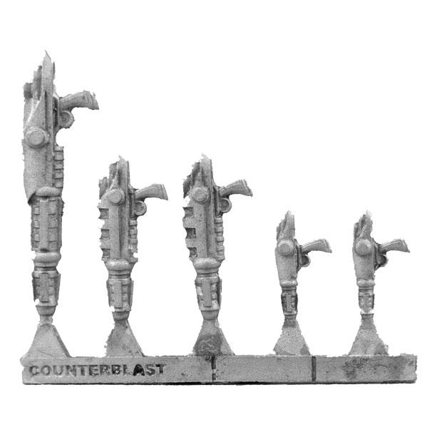 Bombshell Miniatures: Particle Beam Weapon Sprue 