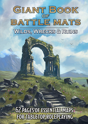 Books of Battle Mats: Wilds, Wrecks and Ruins 