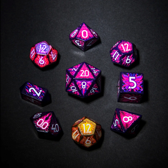 Botch: Daggerheart Hope & Fear Warlock Dice Set 