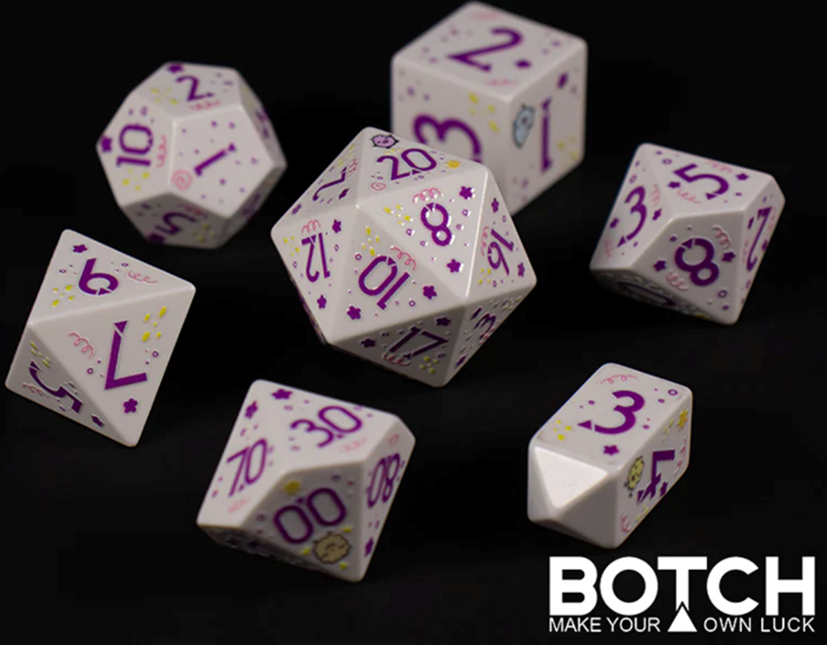 Botch: Whimsical Pals (7-Die RPG Set) 
