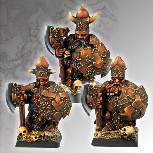 Scibor Monstrous Miniatures: Boyars Chiefs Set of 3 Miniatures 