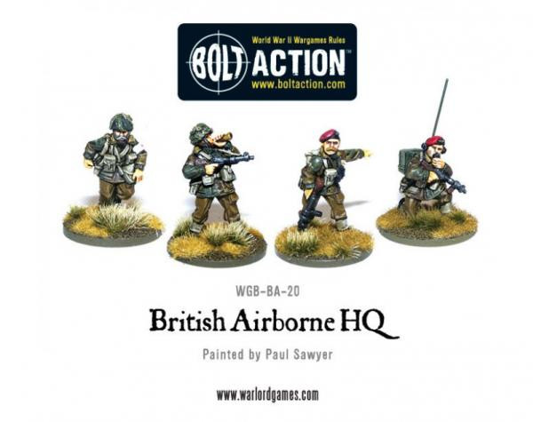 Bolt Action: British: Airborne HQ 
