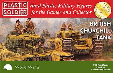 Plastic Soldier Company: 1/72 British: Churchill Tank 