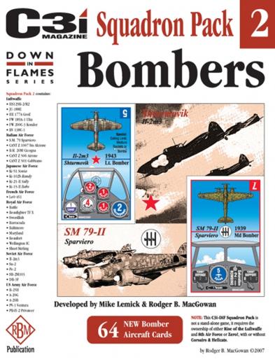 C3i Magazine: Down in Flames Squadron Pack 2: Bombers 